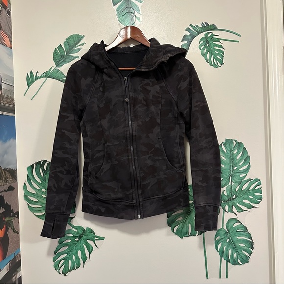 ‼️SOLD‼️Lululemon Camo Scuba Hoodie - Picture 2 of 6